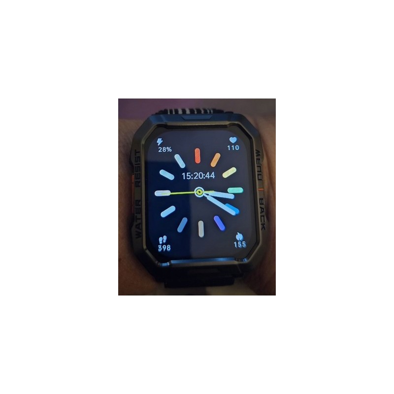 🔥Reloj inteligente militar para hombres (recepción/marcación de llamadas) rastreador táctil