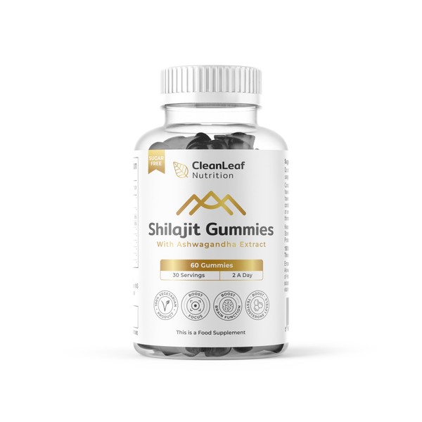 Sugar-Free Shilajit Gummies with Ashwagandha | Pure 100% Authentic Himalayan
