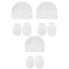 Snegyu Cotton Newborn Hospital Hat Baby Hat and Anti Scratch