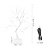 108LED Bonsai Tree Lamp Copper Wire Battery USB Powered Touch