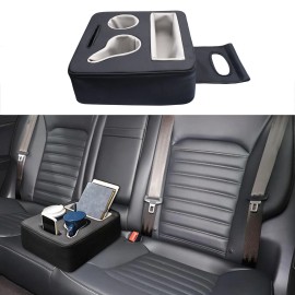 Unbranded Car Cup Holder Rear Seat 40oz Drink Phone Remote Organizer For Dodge Accessories