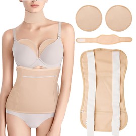 Editbar Castor Oil Pack Kit, Castor Oil Wrap, Cotton Castor Oil Wrap Pack, Reusable Organic Castor Oil Pack, Castor Oil Pack for Abdomen, Neck and Chest, for Liver Detoxification, Constipation