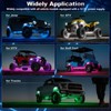 12 Pods RGBW LED Rock Lights for Trucks UTV Golf