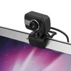 Acouto Cámara Web USB 0. P 480p Luz LED Cámara