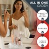 Masirs Small Rotating Makeup Organizer - Mini Yet Spacious Cosmetic