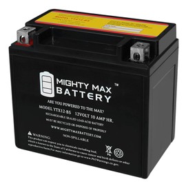 Mighty Max Battery YTX12-BS 12V 10AH Battery for Arctic Cat 250 2x4 1999-2009