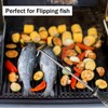 Large 17 inch Pigtail Food Flipper (Set of 2) -