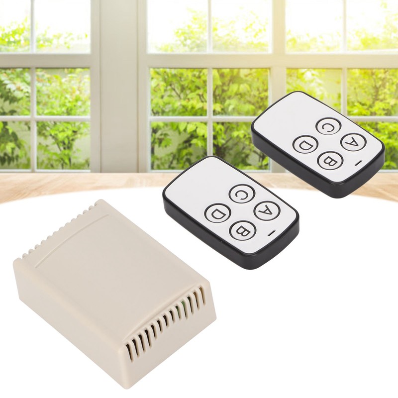 12V Learning Code 4 Way Remote Control Switch 433MHz Copy