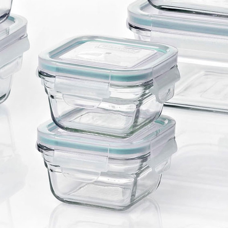 Glasslock Oven and Microwave Safe Glass Food Storage Containers 12