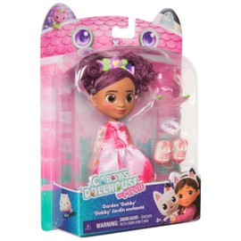 Gabby's Dollhouse: The Movie Garden Gabby Doll with Removable Cat Ears Headband, Sunglasses & Doll Clothes, Kids Toys for Girls & Boys Ages 3 and Up