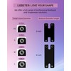Liebster Women's Bodysuit Extender H-shaped - Premium Metal Snap, Adjustable