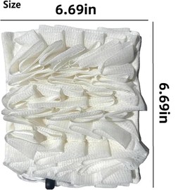 VOKETE Wash Cloth Loofah Combo, Leefa Loofah, The Soft Loofah and Washcloth, Loufee, 2 in 1 Bath Loofah Sponge, Loofah Exfoliation, Loofah, for Cleansing and Smooth Skin