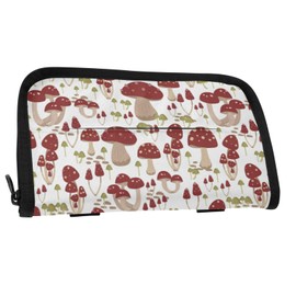 ALAZA Cute Mushroom Car Tissue Holder Cute Sun Visor Napkin Box Cover for Auto Seat Back Armrest