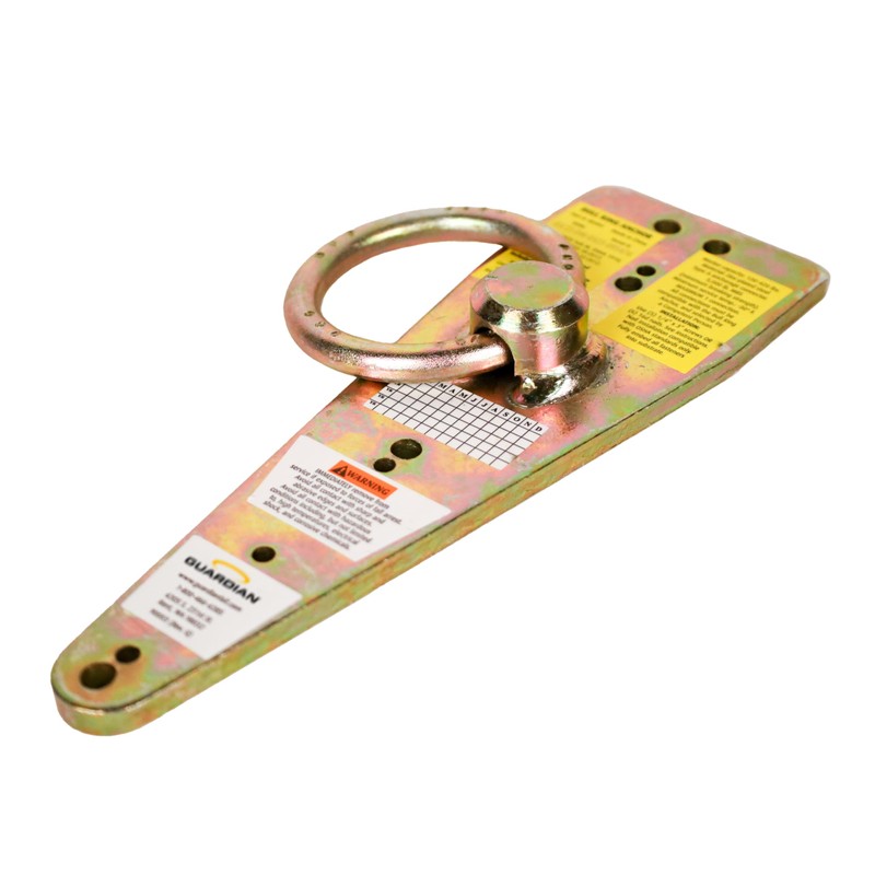 Guardian 00484 Bull Ring Fall Protection Anchor | Zinc-Plated Galvanized