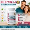 Multirin 100 Cápsulas Orégano Ajo Jengibre Vitaminac Menta