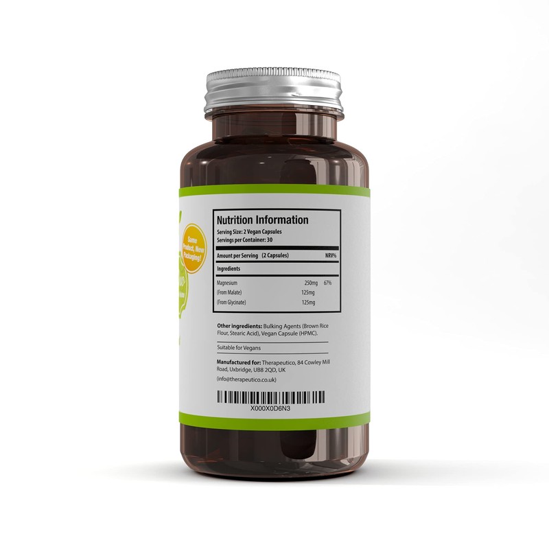 Magnesium Glycinate & Magnesium Malate Blend | High Strength |