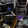 Ginsco Dual Usb Car Charger Adapter 12V 4.2A With Inline