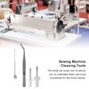Sewing Machine Service Kit Sewing Machine Cleaning Brushes Angled Tweezers