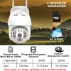 ZINKER Camara Seguridad Exterior Wifi 8mp 4K, 3840 x 2160,