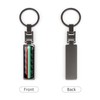 OYDDL Universal Car Logo Cover Metal Carbon Fibre Keyring Emblem