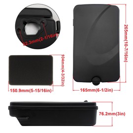 YGQ Generator Air Filter Box Housing Assembly for Predator Champion Honda Firman Generac Duromax & More 274 to 459 cc