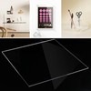 5 Pack 12" x 12" Clear Square Acrylic Sheets 1/8"