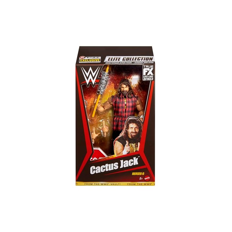 WWE Cactus Jack (Barbed Wire 2x4) from The Vault Ringside
