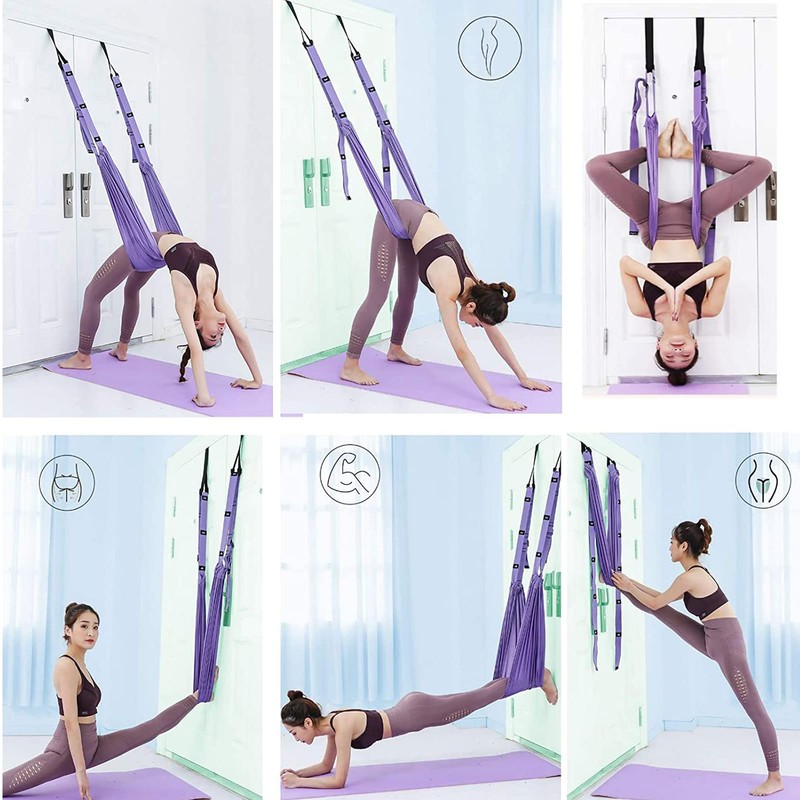 Aerial Yoga Belt, Aerial Yoga Hammock, Muscle Training, Bands, Anti-Gravity,