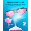 Aegend Gafas de Natación para Adultos, Multicolor, Protección UV y
