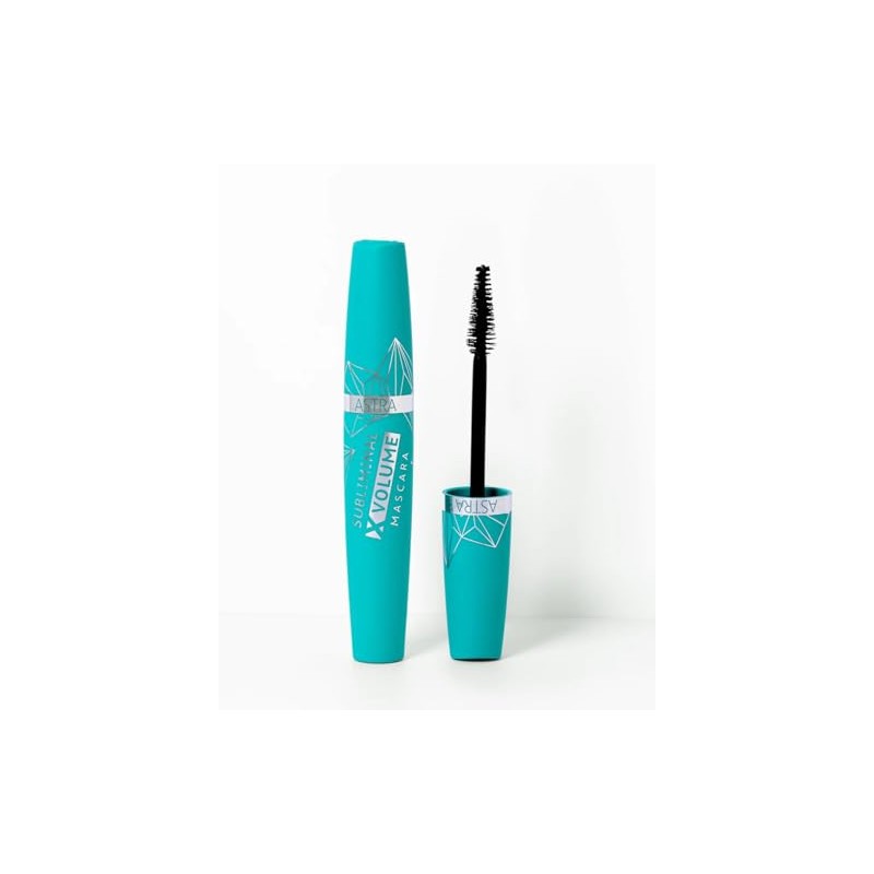 Astra Subliminal Mascara X Volume Waterproof, Black, 11 ml