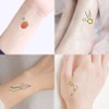 WE Living Plus Shop Tattoo Stickers 30 Pieces Cute Design Set KT Series Summer Swimming Pool Tattoo Henna