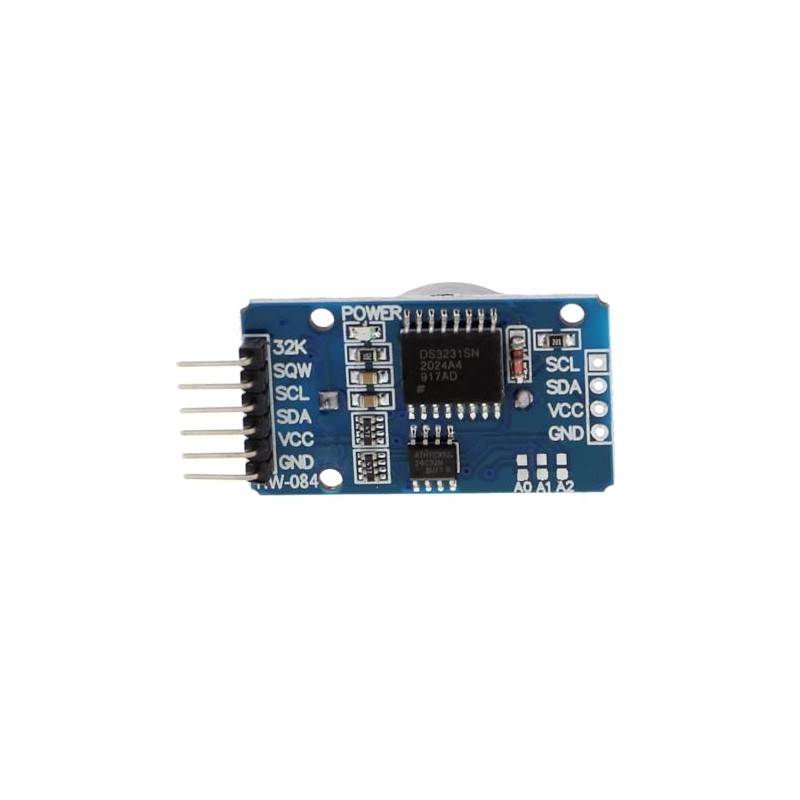 I2C Real-time Clock Module with High Precision RTC Chip, IIC