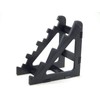 Black Knife Display Stand Rack Holder Organizer For 4 Pocket