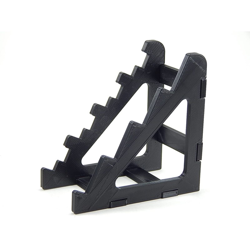 Black Knife Display Stand Rack Holder Organizer For 4 Pocket