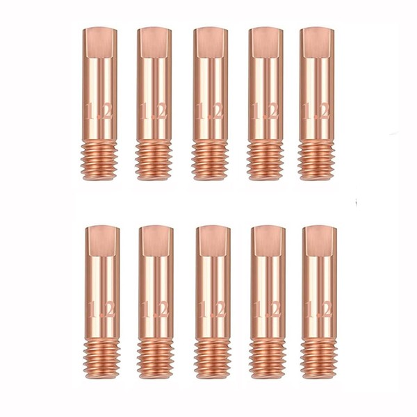 Pack of 10 MB15 15AK Power Nozzles Welding Contact Tip