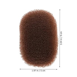 Bump It Up Inserts Hair Clips Sponge Volume Hair Base Head Cushion Invisible Fluffy Hair Pad Hair Style Tool for Women (3 pcs)
