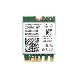 Waveshare Wireless AX200 NIC, Gigabit Dual-Band Wi-Fi 6, 802.11AX Standard, Bluetooth 5.2