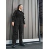 Propper Men's Poly Cotton Twill 27/P Flyers Coverall, Black, Medium