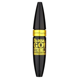2 x Maybelline New York The Colossal Go Extreme Leather Black Mascara 9.5 ml