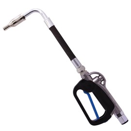 BORRITT Oil Control Valve Dispensing Nozzle 1/2"Inch NPT Inlet 10 GPM/35 LPM Pressure 150-1500 Psi 100Bar Heavy Duty Fuel Oil Lubricant Nozzle Fueling Nozzle,for Oil Lube Systems