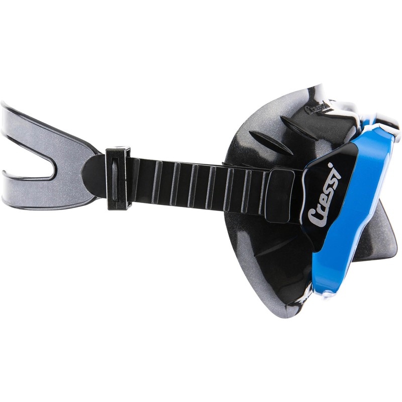 Cressi Big Eyes Scuba Diving and Snorkeling Mask - Blue