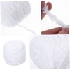 Tofficu 2rolls Soft Coral Fleece Knitting Yarn Replaceable Multi-Function Crochet