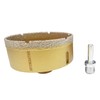 Antengdatool 4 Inch Dry/Wet Diamond Hole Saw for Angle Grinder
