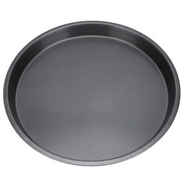 Pizza Pan Dish Bandeja para Hornear Bandeja 2 Piezas Deep Carbon Steel Pancake Maker Pan Pan Pancake Bandeja para Pizza para Cocina (12 pulgadas)