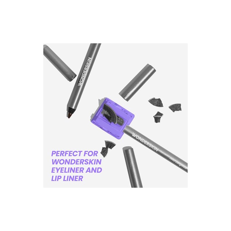 Wonderskin Makeup Pencil Sharpener - Eyeliner & Lip Liner Pencil