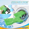 KEEPOW Reusable Mop Pads Refills, Mop Replacement Pads Compatible with