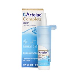 Artelac Complete MDO  Lubricante Oftálmico Sin Conservadores                                                                                          