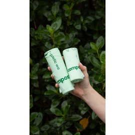 Compostic Compostable Trash Bags - 3 Gallon - 100 Pack