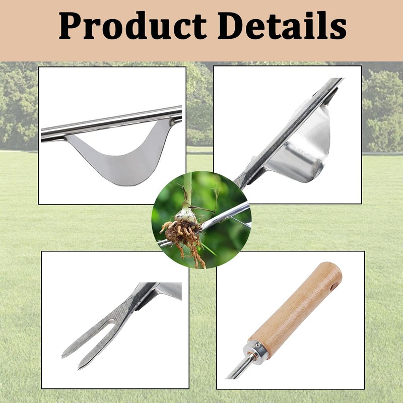 SNONESIY Weed Remover, Weed Remover, Garden Tools, Weed Cutter, Joint