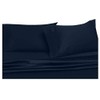 Abripedic Sateen Solid Sheets, 600-Thread-Count, Super Deep 4PC Bed Sheet